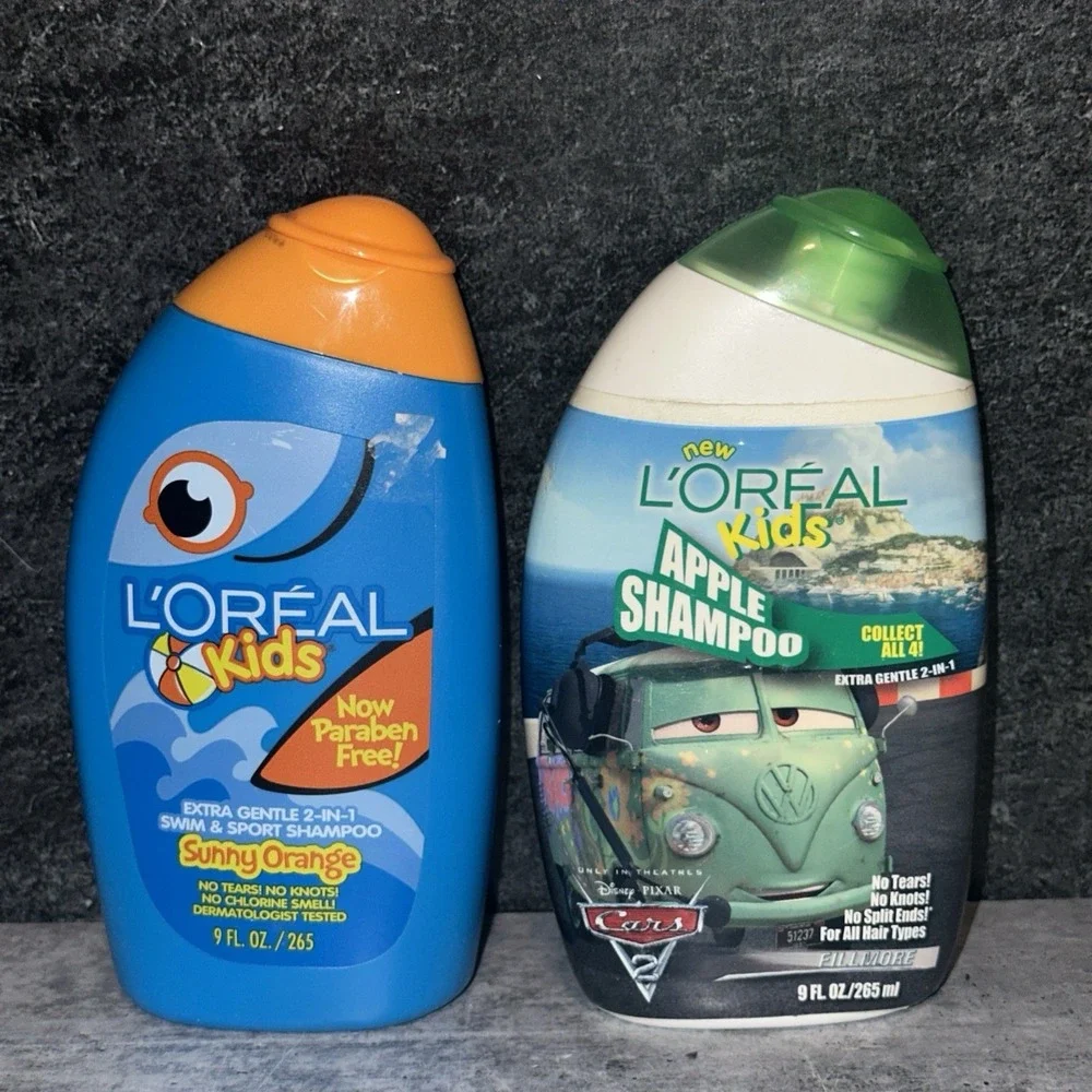 LOreal Kids Sunny Orange Extra Gentle 2 in 1 Swim Sport And Apple Shampoo